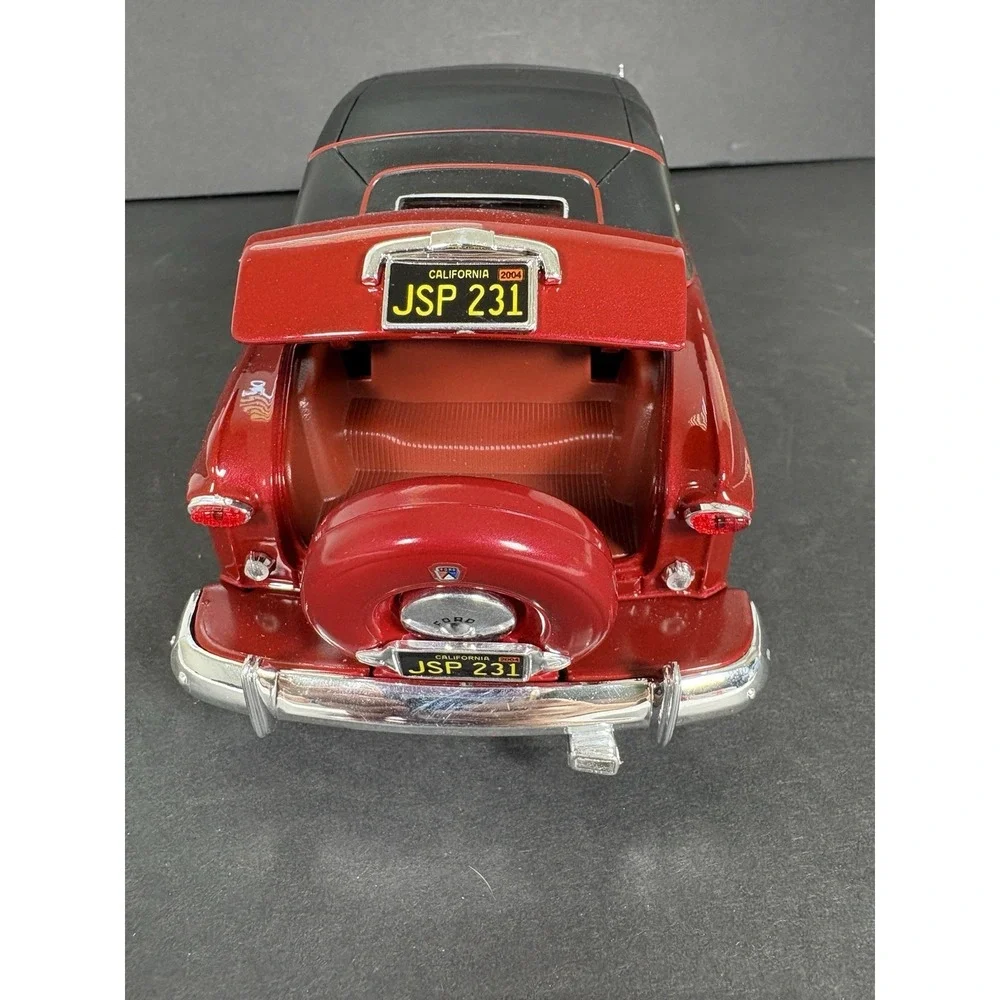 Maisto 1950 Ford Coupe 1:18 Diecast Red Black NO BOX
